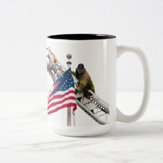 Brandmanmugg Två-Tonad Mugg