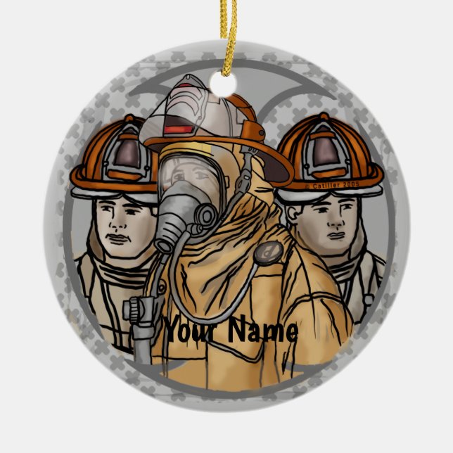 Brandmannateam ornament (Framsidan)