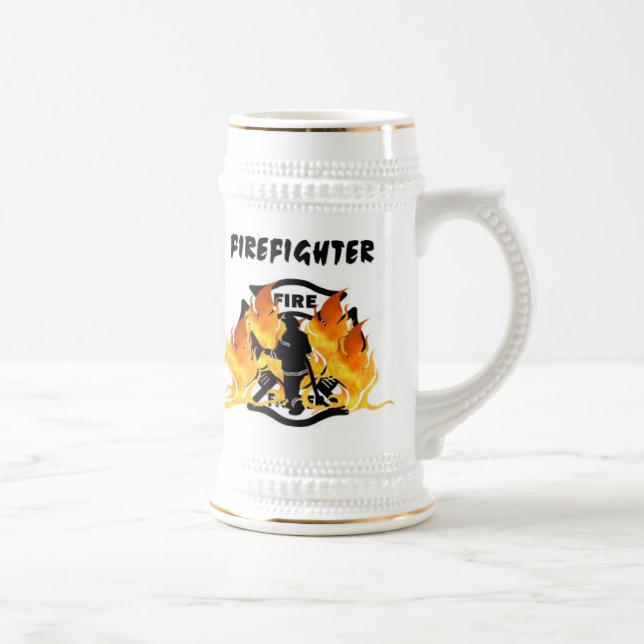 Brandmannen avfyrar avdelnings-pride sejdel (Höger)