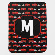 Brandmannen avfyrar den röda och svart initiala