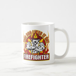 Brandmannen gillar hoat det kaffemugg