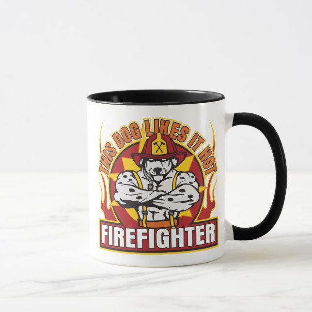 Brandmannen gillar hoat det mugg (Höger)