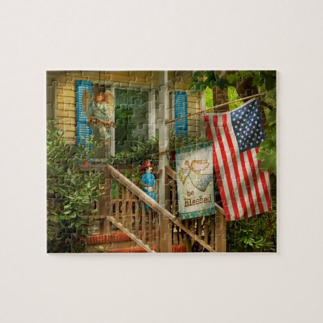 Brandmannen - välsignas min hjälte pussel (Horisontell)