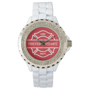Brandmanns fru Bling Wrist Armbandsur