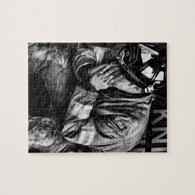 Brandmanpussel Pussel (Horisontell)