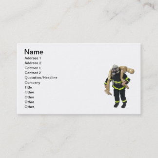 Brandmanräddingperson Visitkort