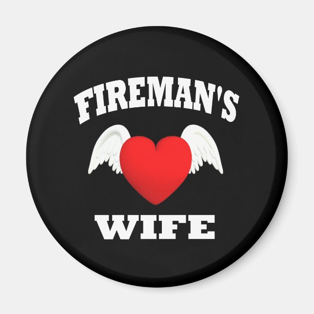 Brandmans fru magnet (Framsidan)
