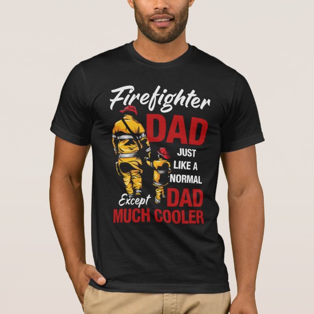 Brandmans Pappa T-Shirt (Framsida)