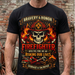 Brandmans stolthet t shirt
