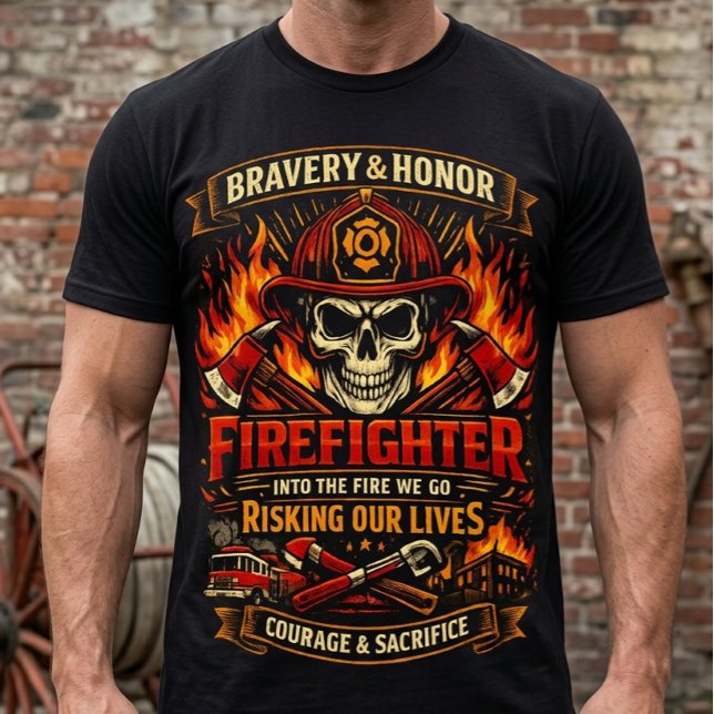 Brandmans stolthet  t shirt (Skapare uppladdad)