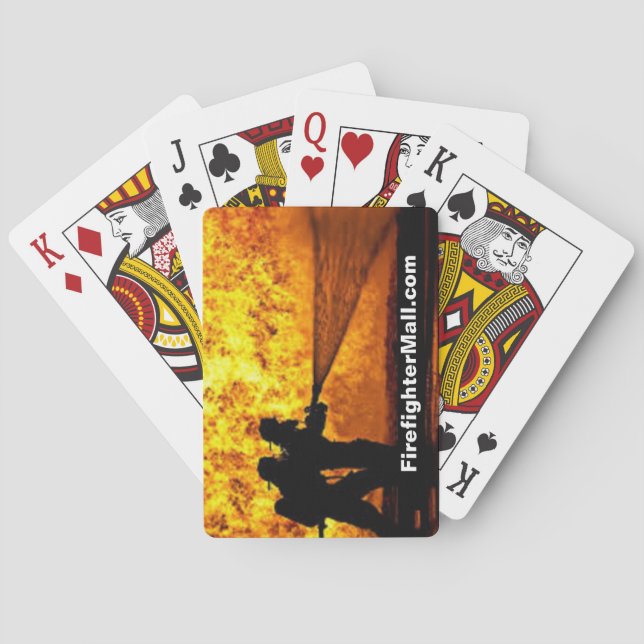 Brandmanscertifikat för brandsläckare casinokort (Baksidan)