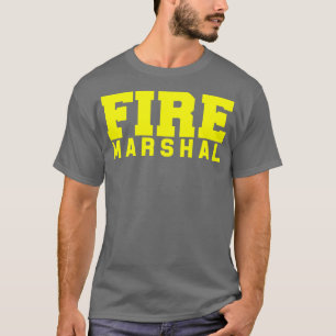 Brandmanschettkommissionär Brandkombatters Investi T Shirt
