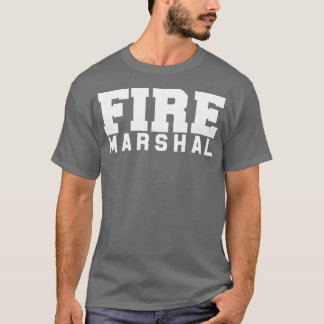 Brandmanschettkommissionär Brandkombatters Investi T Shirt