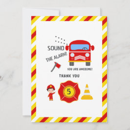 Brandmansdag Tack Kort