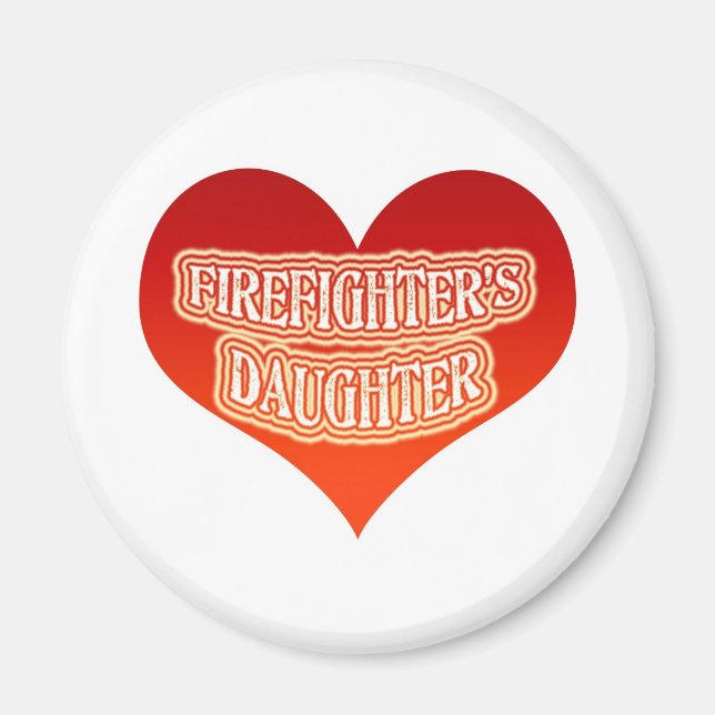 Brandmansdotter Magnet (Framsidan)