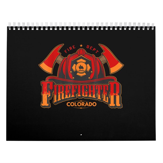 Brandmansgåva till Fireman eller kvinna Kalender (Omslag)