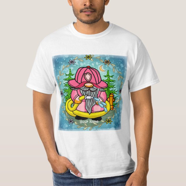 Brandmansgnom T Shirt (Framsida)