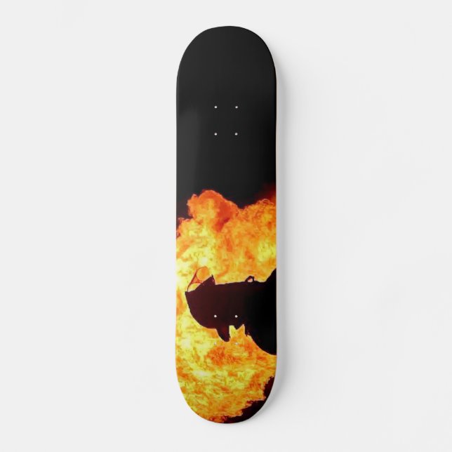 brandmanskateboard skateboard bräda 21,5 cm (Framsida)