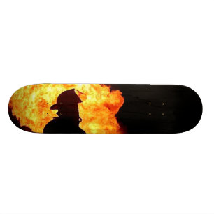 brandmanskateboard skateboard bräda 21,5 cm