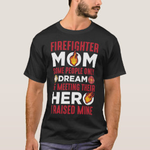 Brandmansson Mors dag Proud Mamma i Mamma T Shirt
