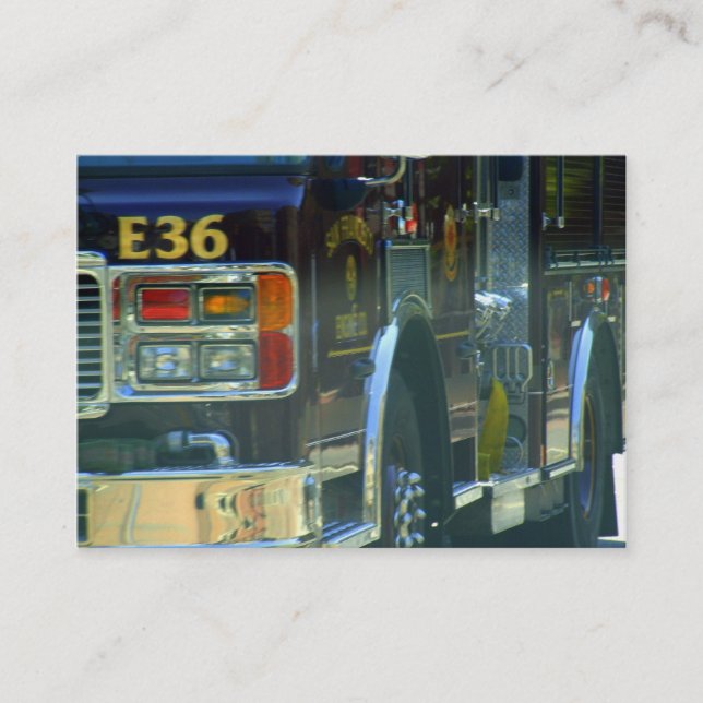 Brandmanvisitkort Visitkort (Framsida)