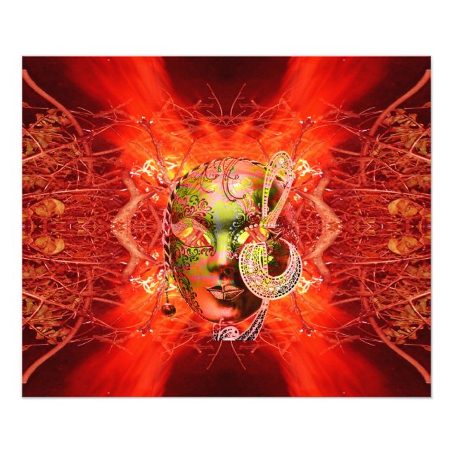 Brandmask Fototryck (Framsidan)