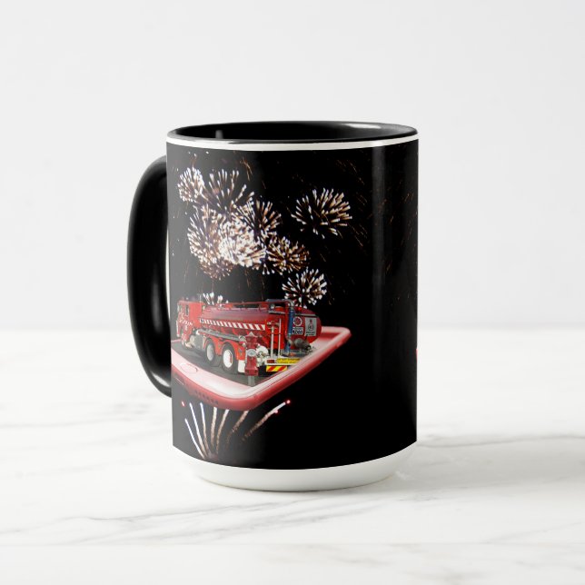 Brandmotor med brandfunktion. mugg (Framsida vänster)