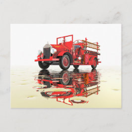 Brandmotordrift Vykort