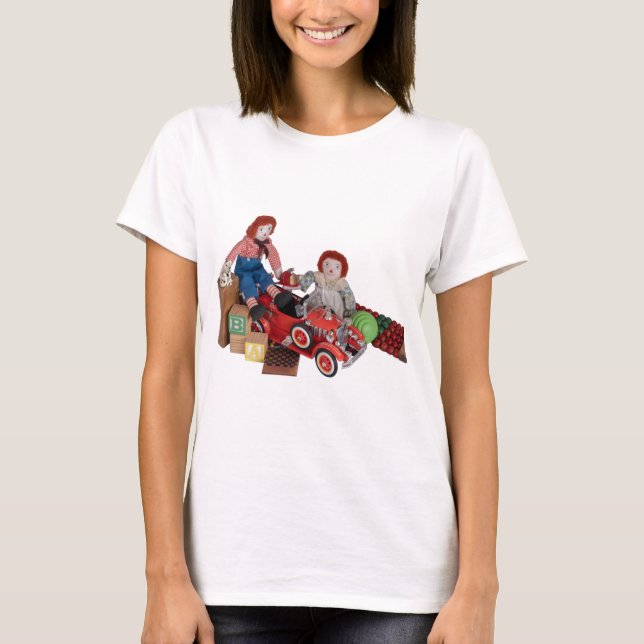 Brandmotorns razzedy Ann & Andy leksak T Shirt (Framsida)