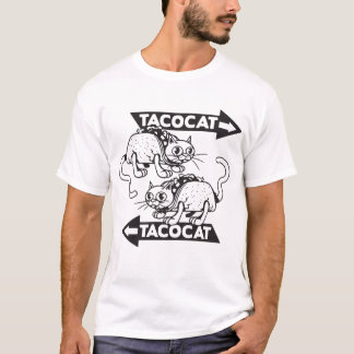 Brandnew Meme för Tacocat palindromengelska T Shirt