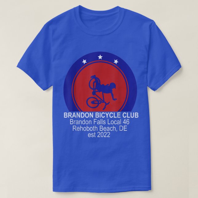 Brandon Bicycle Club Brandon Falls Local 46 - funn T Shirt (Design framsida)