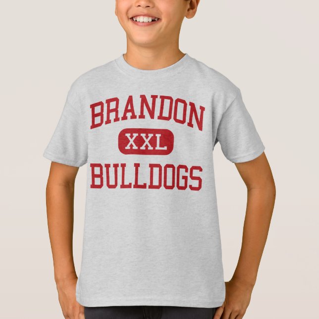 Brandon - bulldoggar - mittet - Brandon T Shirt (Framsida)