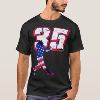 Brandon Crawford Flagga Silhouette Gameday T Shirt
