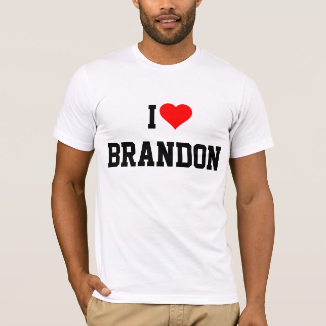 BRANDON: I KÄRLEK BRANDON T SHIRT (Framsida)