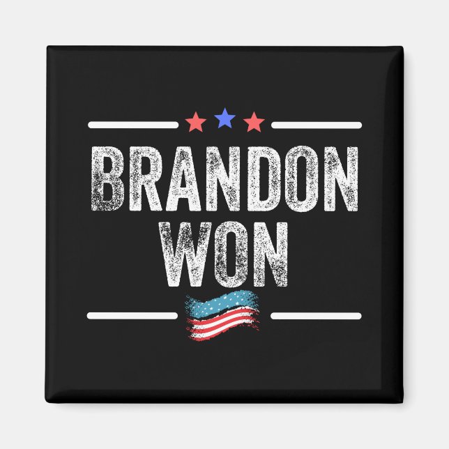 brandon vann, brandon vann roligt, brandon won ame magnet (Framsidan)