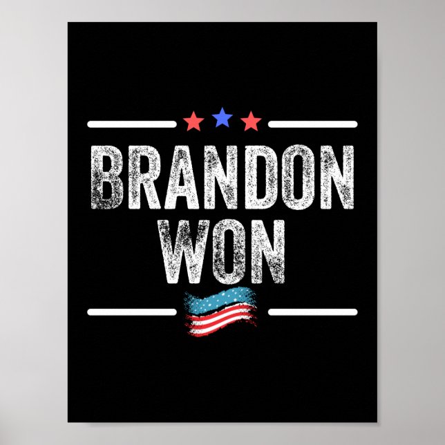 brandon vann, brandon vann roligt, brandon won ame poster (Framsidan)