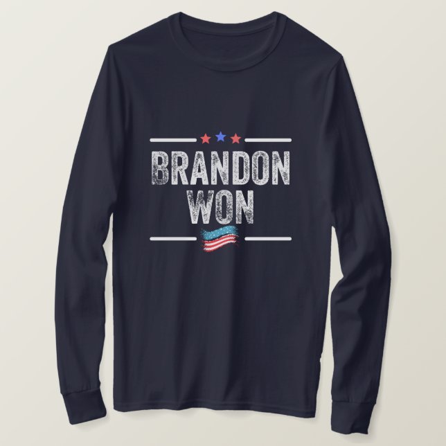 brandon vann, brandon vann roligt, brandon won ame t shirt (Design framsida)