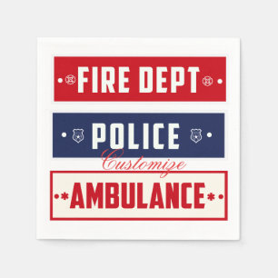 Brandpolisens ambulans Thunder_Cove Pappersservett