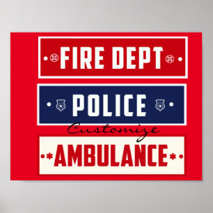 Brandpolisens ambulans Thunder_Cove Poster