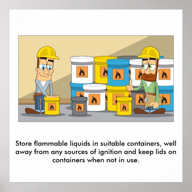 Brandsäkerhet 07 poster (Framsidan)