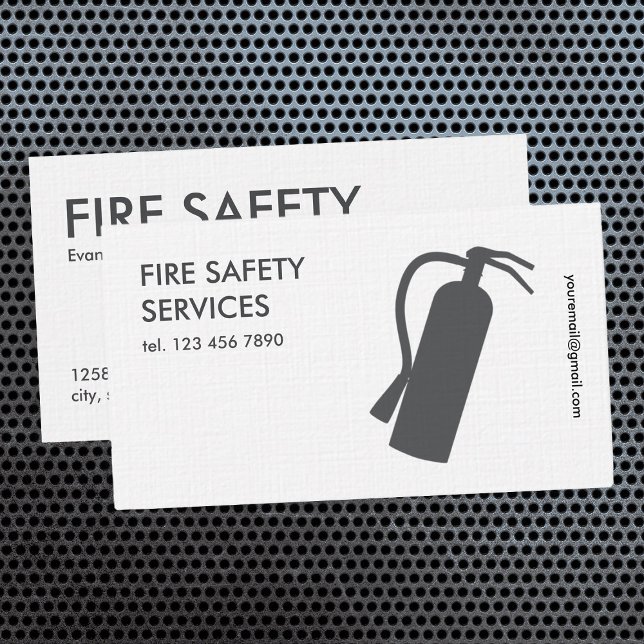 Brandsäkerhet Visitkort (Fire Safety)