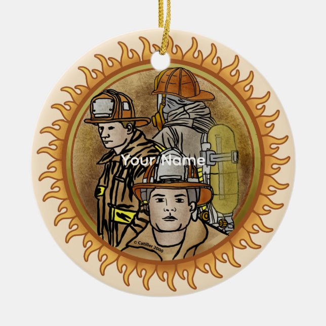 Brandskådesbroderskap Ornament (Framsidan)