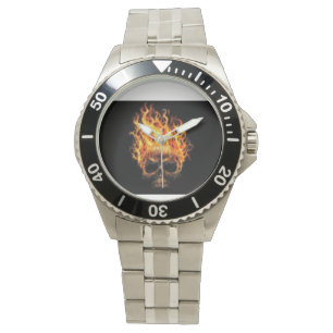 Brandskallelögla, klocka silver färg
