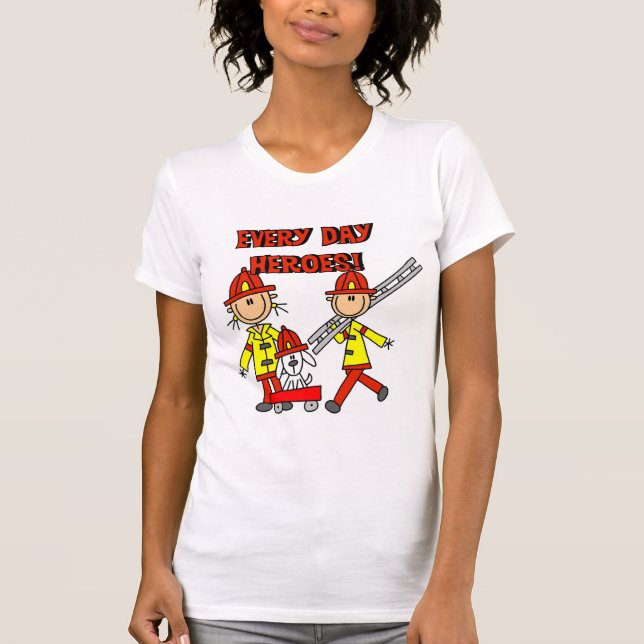 Brandskämpes T-shirts och presenter (Framsida)
