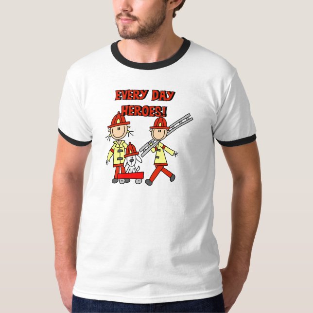 Brandskämpes T-shirts och presenter (Framsida)