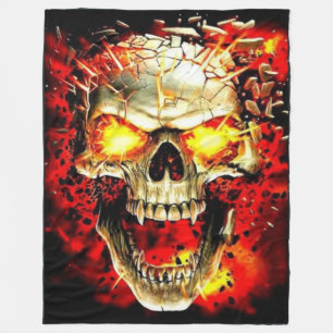 BRANDSKULL FLEECEFILT