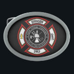 Brandskyddsavdelningen ADD NAMN Firefighter Badge<br><div class="desc">Brandskyddsavdelningen ADD NAMN Fireman Firefighter Badge design - Emblem with Helmet and Ax. Anpassa med ditt namn,  Station/avståndsnummer och plats.</div>