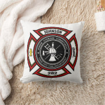 Brandskyddsavdelningen ADD NAMN Firefighter Badge