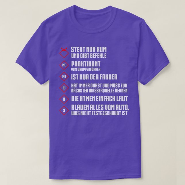 Brandskyddsgrupper (FFW) T Shirt (Design framsida)