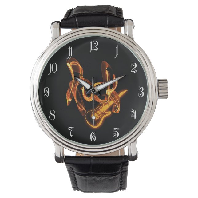 Brandskylt sten armbandsur (Framsida)